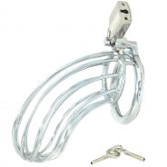 Metal Chastity Device with Lock