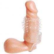 Size Matters Clear Sensations Vibrating Penis Sleeve