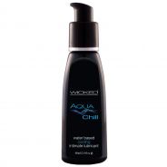 Wicked Aqua Chill Water Based Lubricant 60 ml