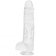 Willie City Classic Realistic Clear Dildo 9.6 inches