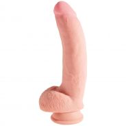 King Cock Plus Triple Density Dildo with Balls 9.8 inches