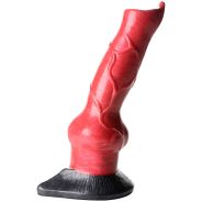 Creature Cocks Hell-Hound Canine Penis Silicone Dildo 8.1 inches