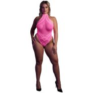 Ouch! Glow in The Dark Neon Pink Body Plus Size