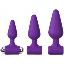 baseks Beginner Vibrating Butt Plug Set