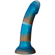 baseks Copper Blue Silicone Dildo 7 inches