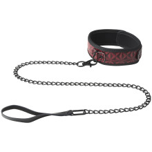 Master Series Crimson Tied Collar with Leash