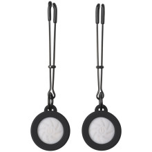 Charmed Light Up Round Tweezer Nipple Clamps