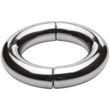 Master Series Mega Magnetize Stainless Steel Magnetic Cock Ring
