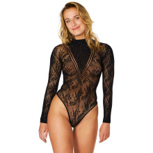 NORTIE Lotus Bodystocking with Simili Stones