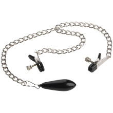 Master Series Titty Taunter Nipple Clamps With Weighted Bead