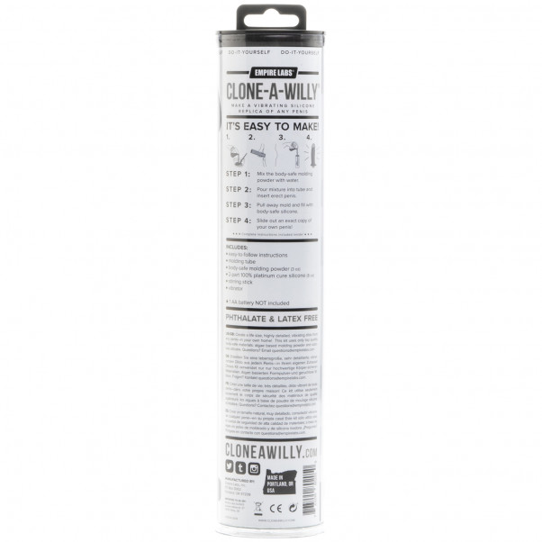 Clone-A-Willy Light Skin Dildo Clone Kit Packaging picture 90