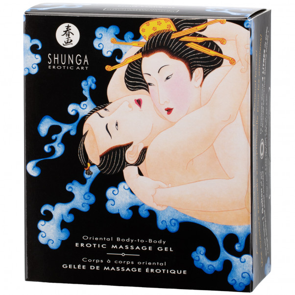 Shunga Body Slide Massage Gel Sæt 2 x 225 ml  10