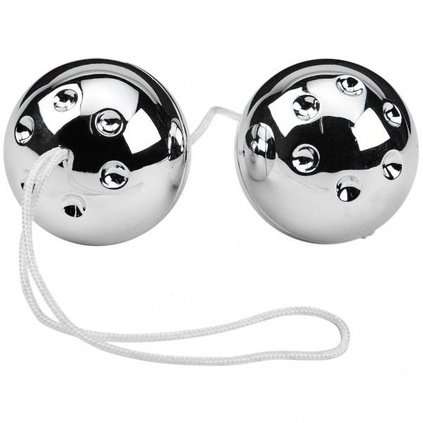 Silver Balls Pleasure Beads