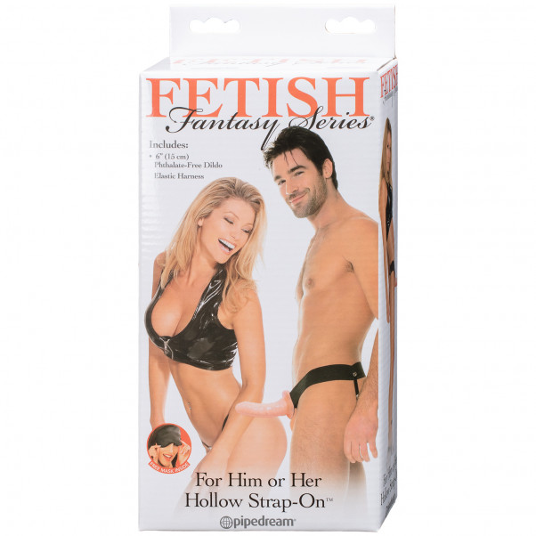 Fetish Fantasy Nude Hollow Strap-on til Ham eller Hende Hudfarvet  10
