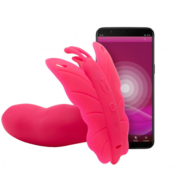 Realov Lydia I Smart Butterfly Vibrator Product picture with app 2