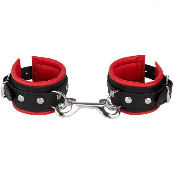 SToys Håndleds Manchetter Læder Smalle Rød Product 1