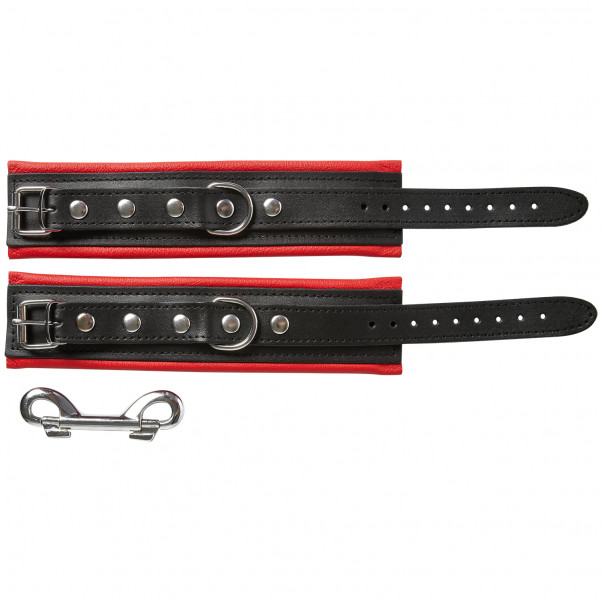 SToys Håndleds Manchetter Læder Smalle Rød Product 3