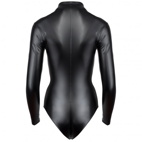 Noir Handmade Monarch Bodystocking with Zipper  4