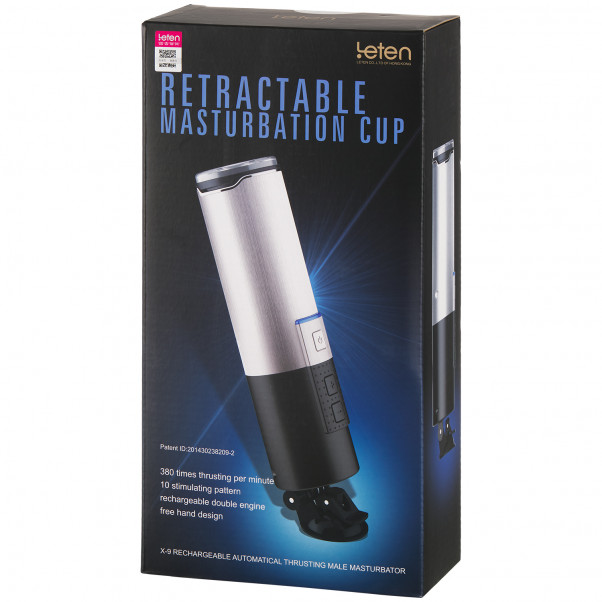 Leten X-9 Retractable Rechargeable Masturbator  90
