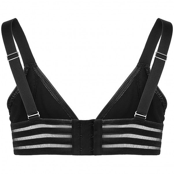 Noir Handmade Power Wetlook Bralette  4