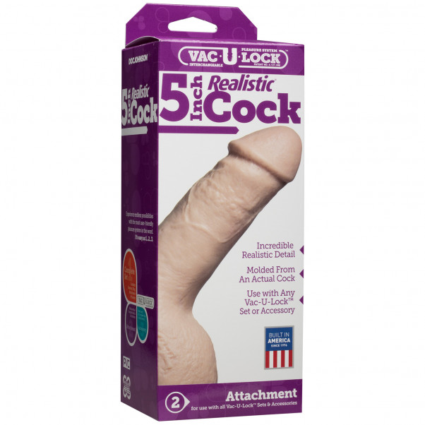 Vac-U-Lock Realistic Dildo 13 cm