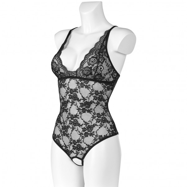 Nortie Liv Lace Crotchless Body  5