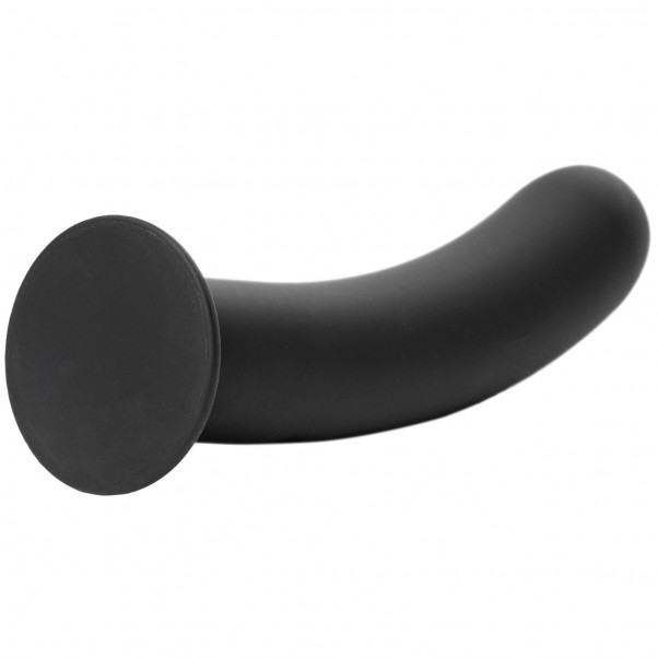 Sinful Slender Silikone Sort Dildo Extra Large  4