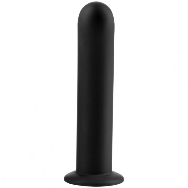 Sinful Slender Silikone Sort Dildo Extra Large  2