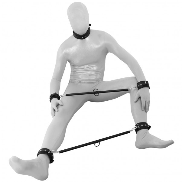 Kiotos Prisoner Spredestænger med Kæder og Læder Manchetter  6