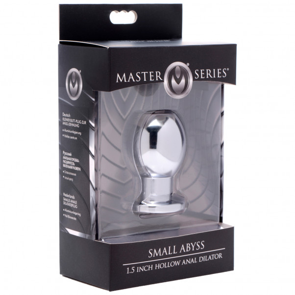 Master Series Aluminium Tunnel Butt Plug  8