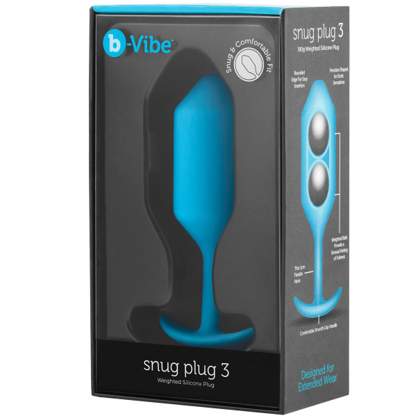 B-Vibe Snug Plug 3 Butt Plug  5