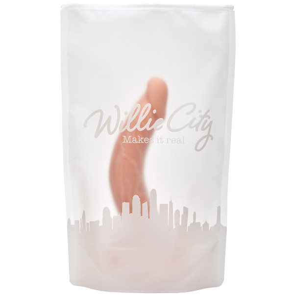 Willie City Classic Lover Realistisk Curved Dildo 20 cm  100