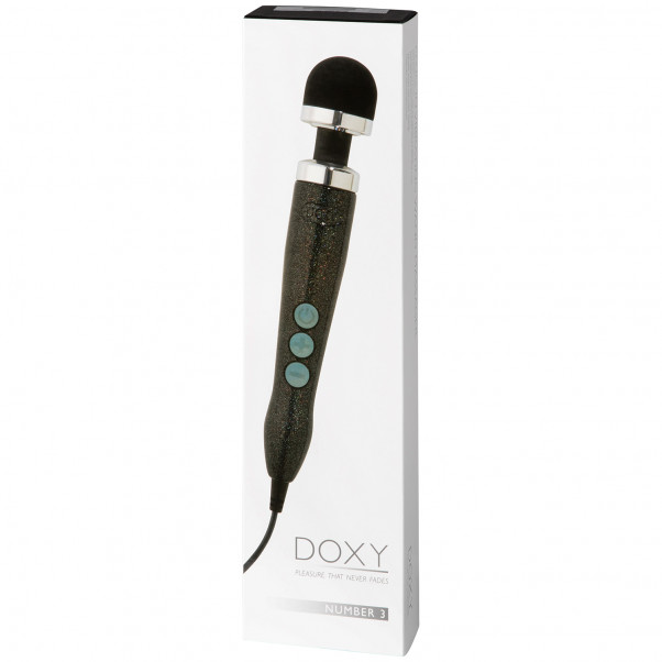 Doxy Number 3 Slim Magic Wand Black Packaging picture 90