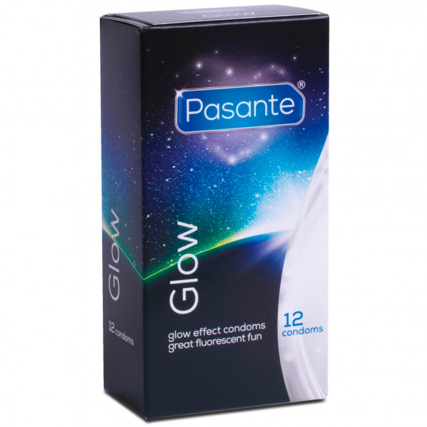 Pasante Glow In The Dark Kondomer 12 stk  1