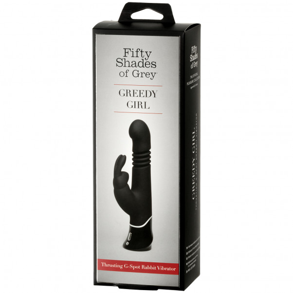 Fifty Shades of Grey Greedy Girl Thrusting G-Punkts Rabbit Vibrator Pack 100