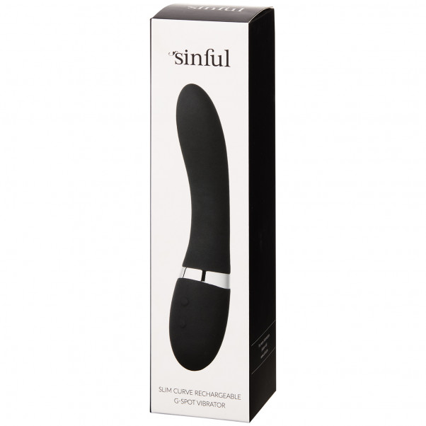 Sinful Slim Curve Rechargeable G-spot Vibrator  90