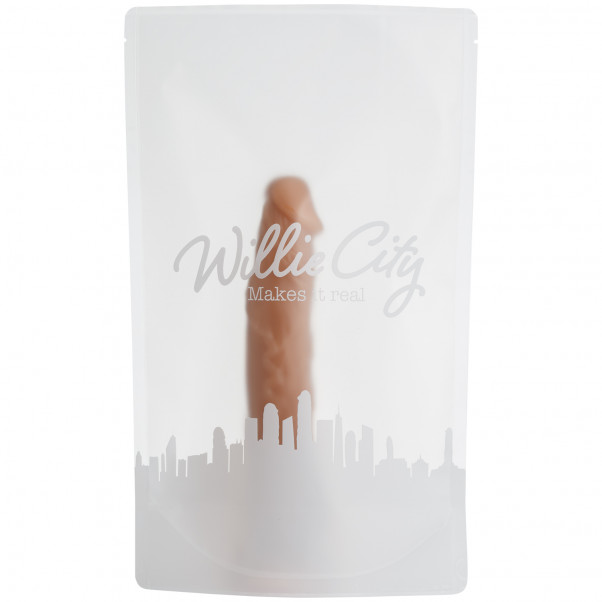 Willie City Realistisk Lover Sugekop Dildo 23 cm  6