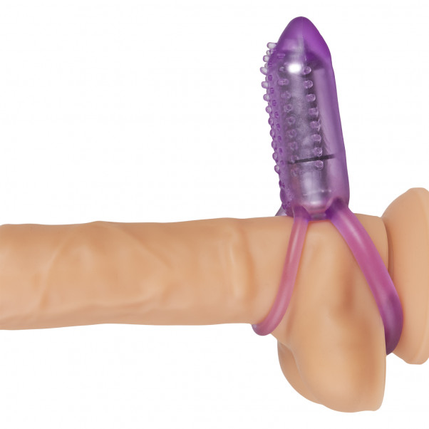 Baseks Couple Vibrerende Dobbelt Penis Ring Product dildo 20