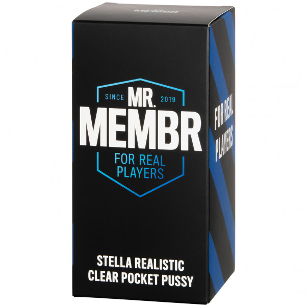 Mr. Membr Stella Realistic Clear Pocket Pussy  90