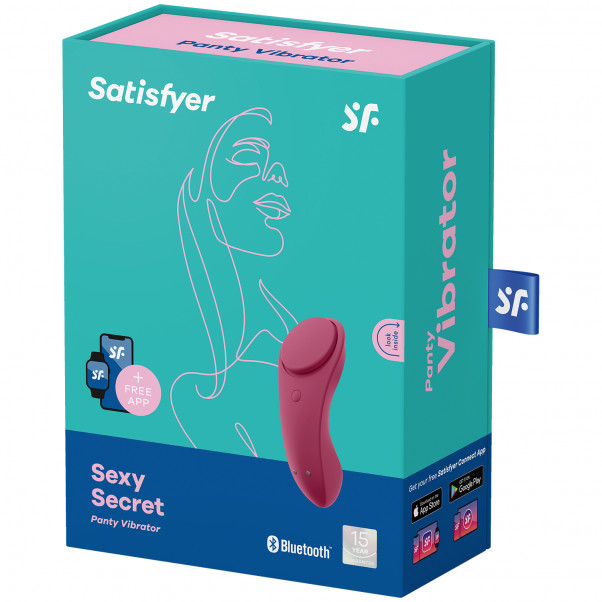  Satisfyer Sexy Secret Trusse Vibrator App-Styret  Pack 90