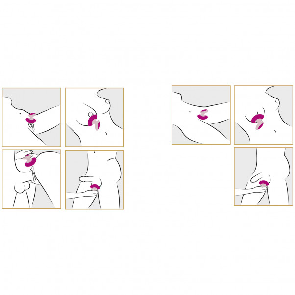 You2Toys Vibe Pad Hands-free Clitoral Vibrator Illustration 4