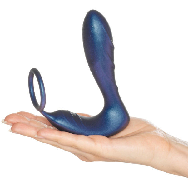 Hueman Black Hole Anal Vibrator With Cockring Hand 50
