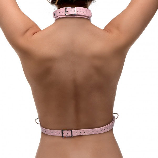 Frisky Miss Behaved Pink Chest Harness Product 3