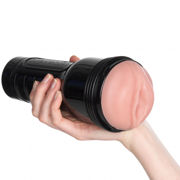 Fleshlight Pink Lady Destroya Masturbator Product picture with hand 50