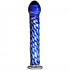 Icicles No 29 Blue Glass Dildo  2