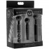 Master Series Dark Rods Penis Plug Set