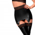 Noir Handmade Power Wetlook Suspender Belt  1