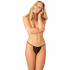 Nortie Saga Crotchless Lace G-String  1