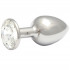 Rosebuds Swarovski Crystal Butt Plug Medium  1