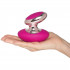 You2Toys Vibe Pad Hands-free Clitoral Vibrator Product picture with hand 50